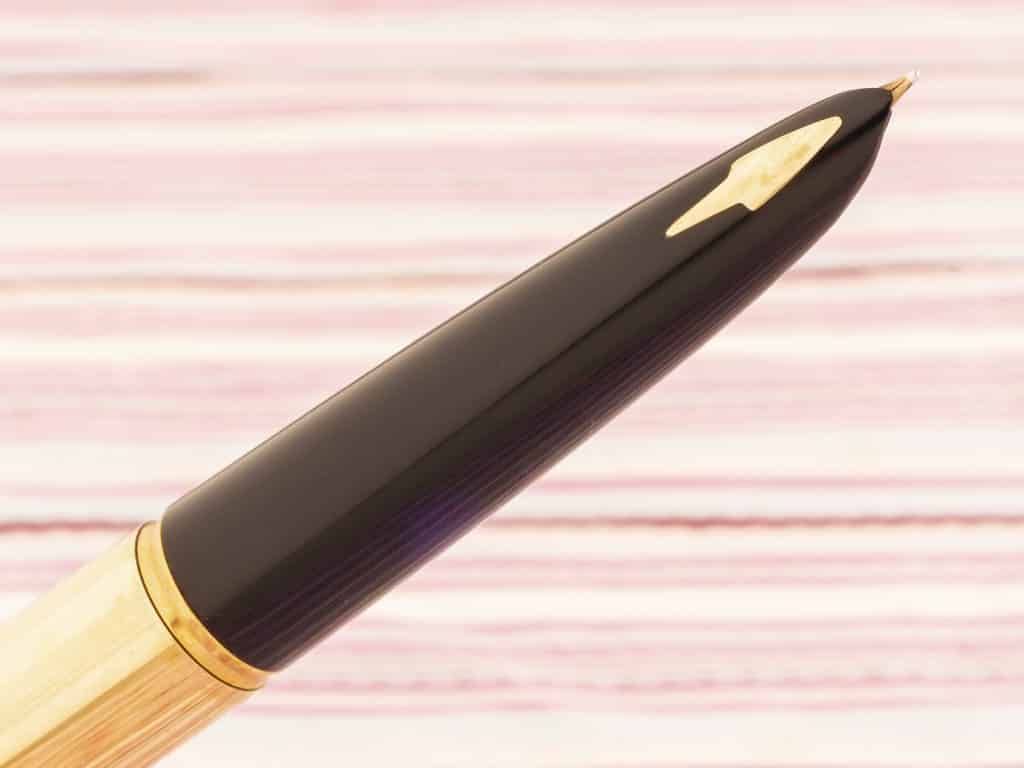 Parker 61 Gold INSIGNIA Fountain Pen Pencil Box Set New