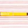 vintage parker duofold jr lucky curve mandarin yellow first year fountain pen rare