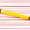 vintage parker duofold jr lucky curve mandarin yellow first year fountain pen rare