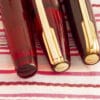 vintage waterman ideal hundred 100 year red jewel lucite fountain pen pencil set