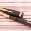 vintage waterman hundred 100 blue crystal jewel lucite fountain pen