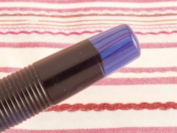 vintage waterman ideal hundred 100 blue crystal jewel lucite fountain pen