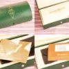 modern vintage conway stewart dinkie forest green 18kt gold filled leather pouch KGV king george V coins stamps fountain pen gift box set