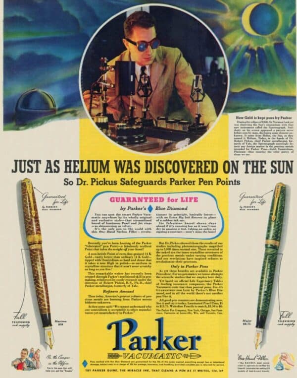 vintage parker vacumatic fountain pen