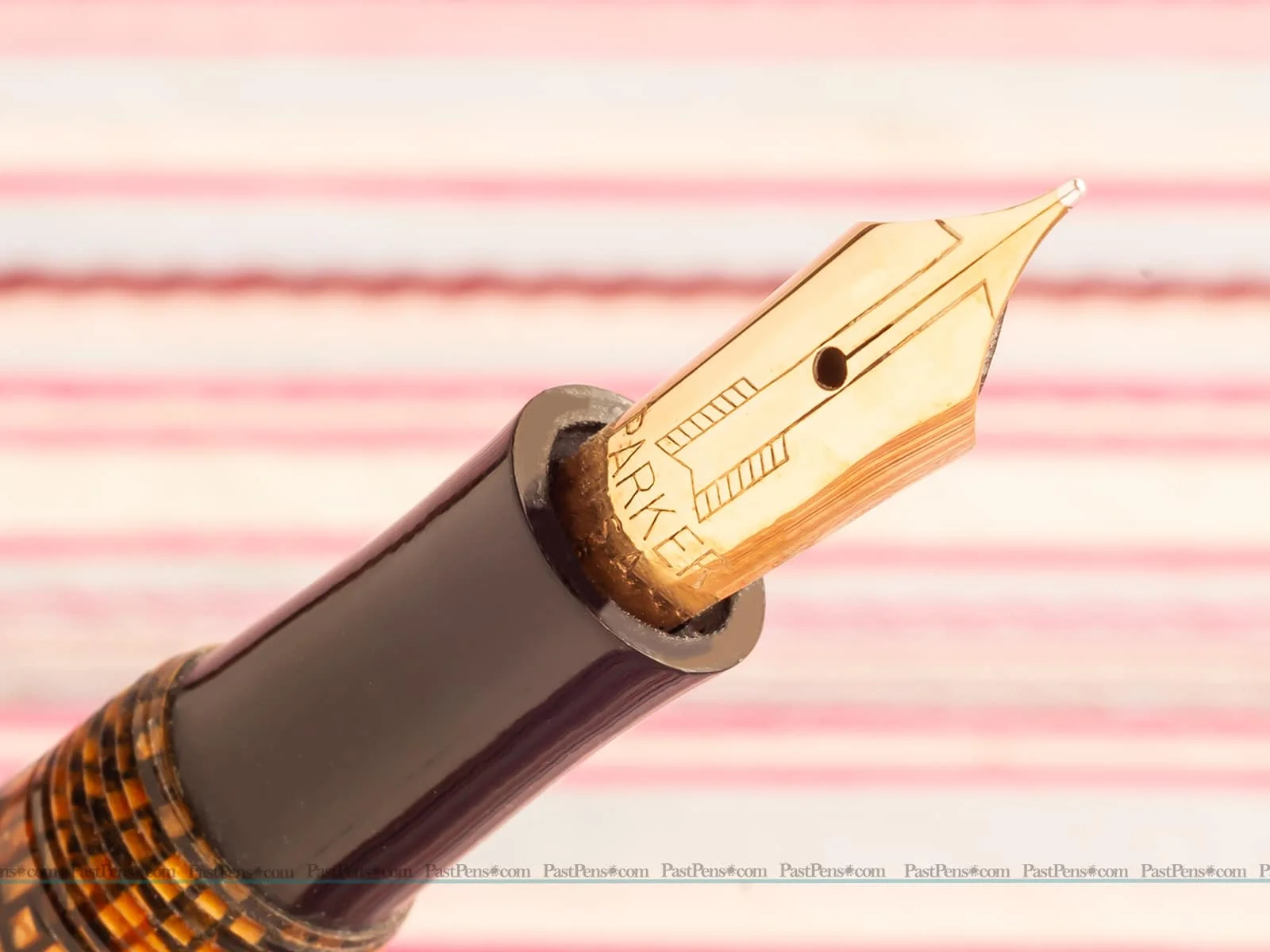 parker vacumatic golden webbed pen set pk255 3