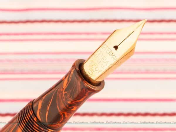 waterman ideal 55 red ripple senior fountain pen wm150 3