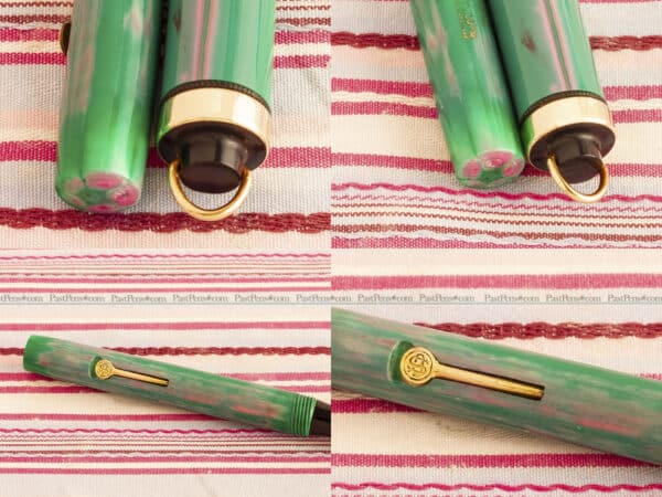 conway stewart dinkie 526 green pink cs079 5