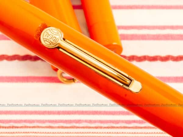 waterman ideal cardinal red rubber pen pencil set wm158 5
