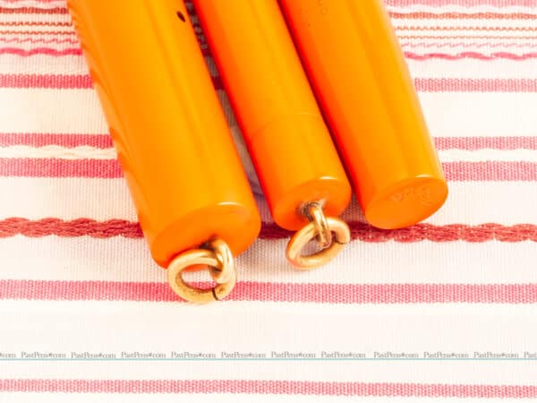 waterman ideal cardinal red rubber pen pencil set wm158 7