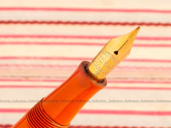 waterman cardinal ideal 52 red hard rubber wm159 3