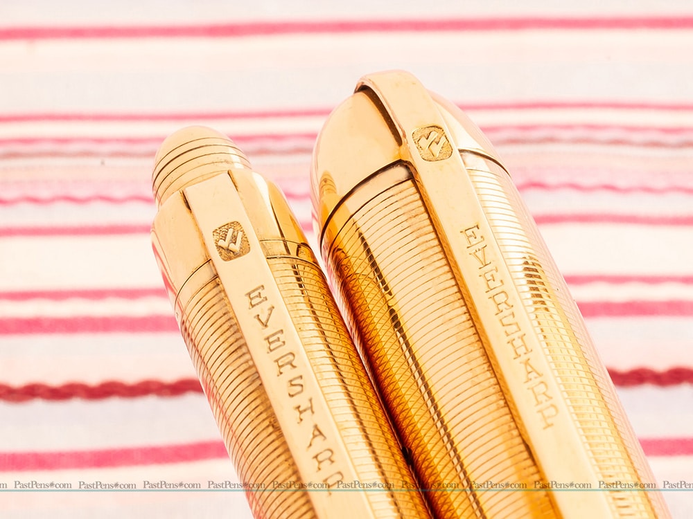 vintage eversharp skyline gold filled pen pencil box set double tick emblem