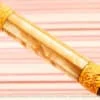 vintage parker lucky curve antique gold filigree overlay mother of pearl eyedropper fountain pen pearl slabbed barrel
