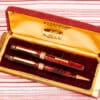 vintage wahl eversharp doric red shell fountain pen pencil box set invest