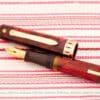 vintage wahl eversharp doric red shell fountain pen pencil box set restored