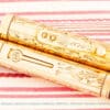 vintage waterman 0552 gold overlay hand engraved floral etched fountain pen collectibles