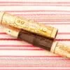 vintage waterman 0552 gold overlay hand engraved floral etched fountain pen restored