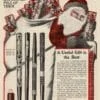 vintage waterman sterling silver overlay filigree basket fountain pen pencil set advertisement