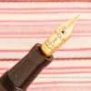 vintage mabie todd swan 3260 calligraph fountain pen new gold nib