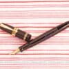 vintage mabie todd swan 3260 calligraph fountain pen new repair