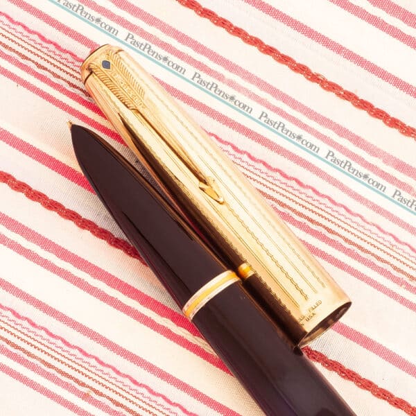 vintage parker 51 deluxe double jewel fountain pen