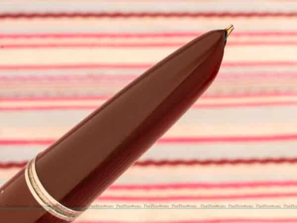 vinage parker 51 double jewel first year red pen pencil box set gold nib