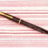 vintage parker slimfold duofold black fountain pen new old stock serviced