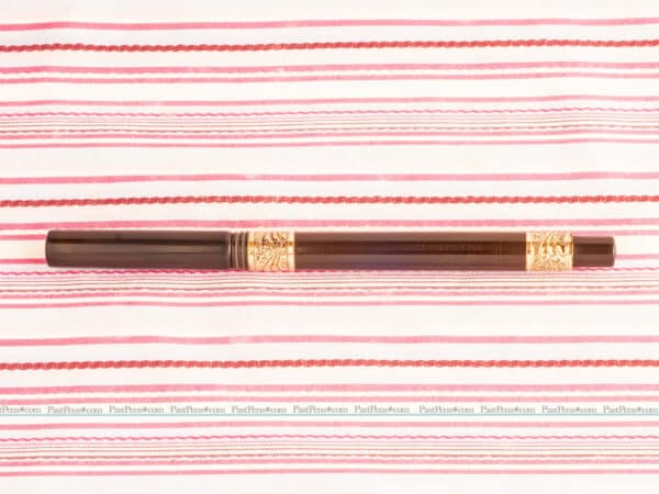 vintage antique parker lucky curve black fountain pen pk268 model