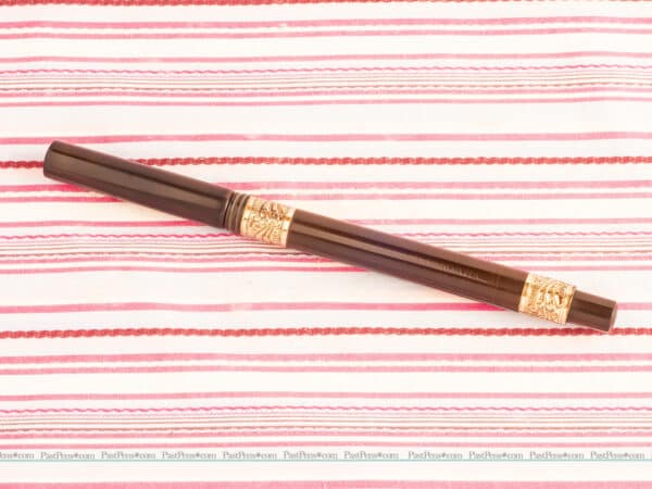 vintage antique parker lucky curve black fountain pen pk268 serviced