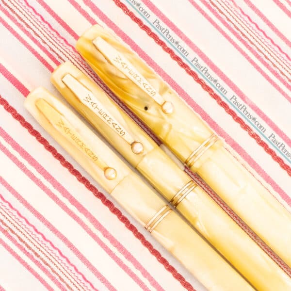 waterman nurse pearl fountain pen pencil thermometer set trio wm104