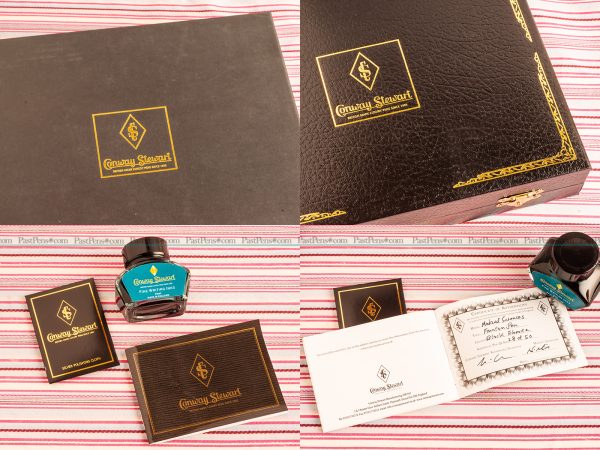 conway stewart medical sciences limited edition fountain pen box set cs084 ink