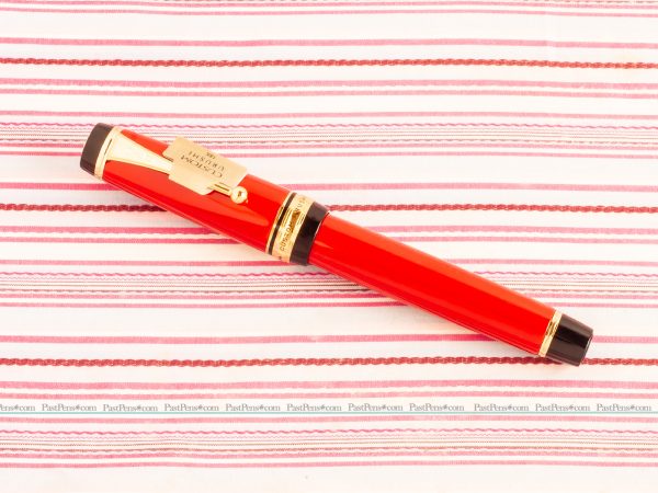 pilot custom urushi fountain pen vermillion model