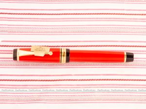 pilot custom urushi fountain pen vermillion pens