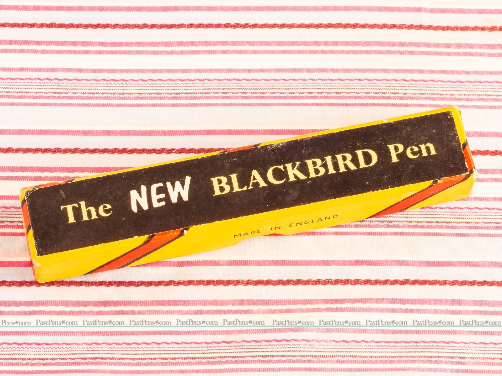 vintage mabie todd blackbird jackdaw self filling fountain pen new old stock mt097 box