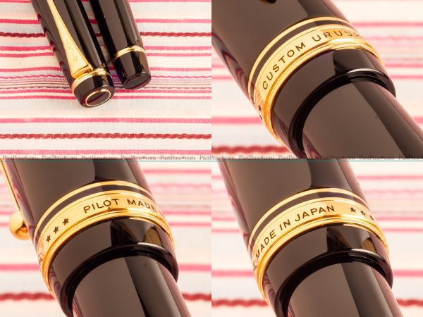 pilot custom urushi black fountain pen 4