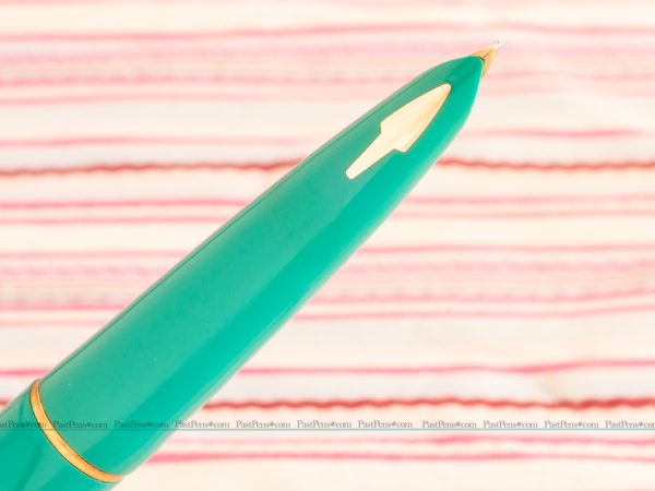 vintage parker 61 rainbow gold turquoise fountain pen pencil boxset new old stock pk251