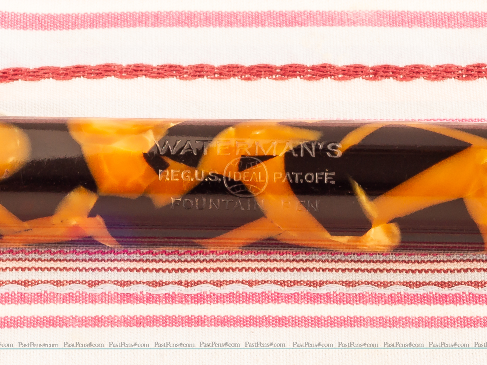 Vintage Waterman Patrician Fountain Pen Nacre Black Pearl 5 vintage waterman patrician fountain pen senior nacre black pearl marble wm174