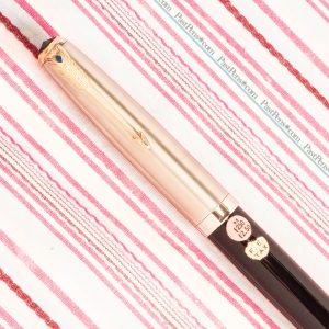 vintage parker 51 fountain pen new vacumatic lustraloy blue mark 1