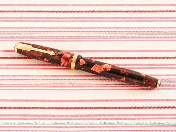 parker duofold NS red double jewel fountain pen pk296