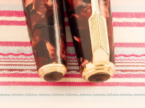 parker duofold NS red double jewel fountain pen pk296