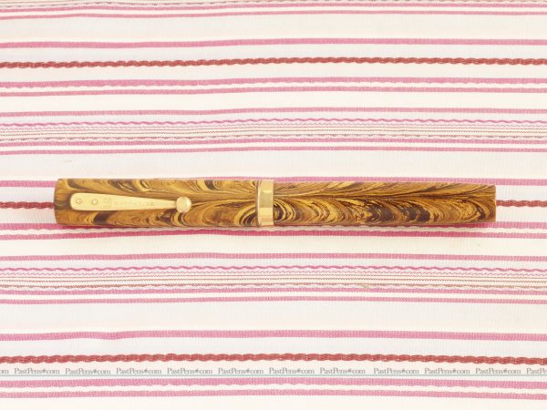 waterman olive ripple ideal 952v fountain pen wm175
