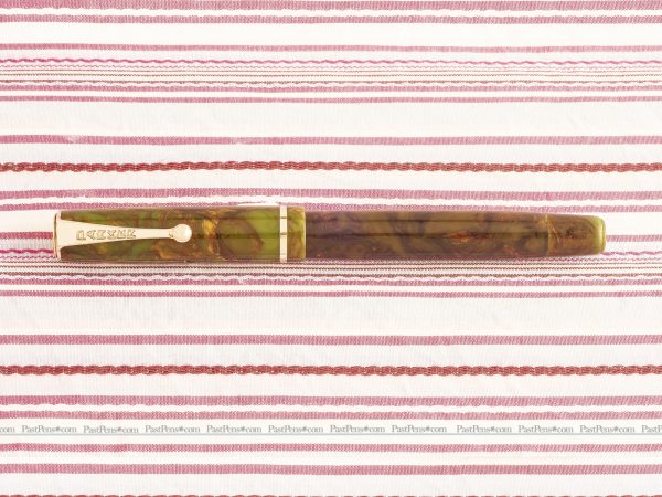 parker moderne depression green gold marble fountain pen pk300 0